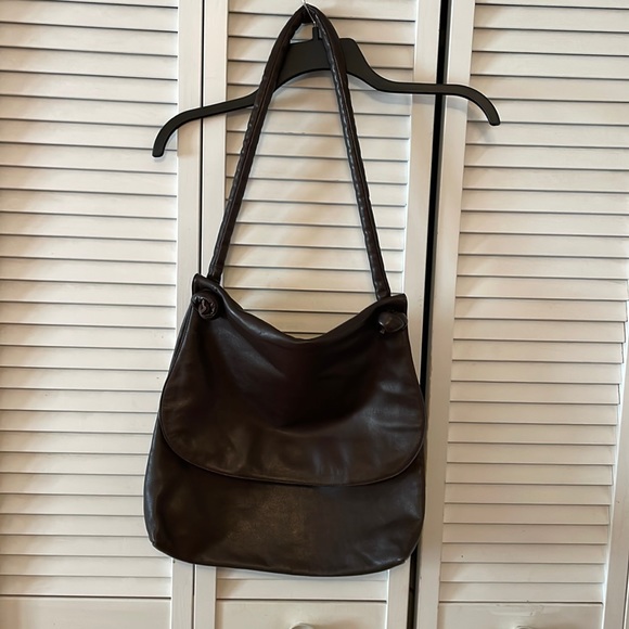 Liza Gantz Brown Soft Leather Bag - Picture 1 of 10